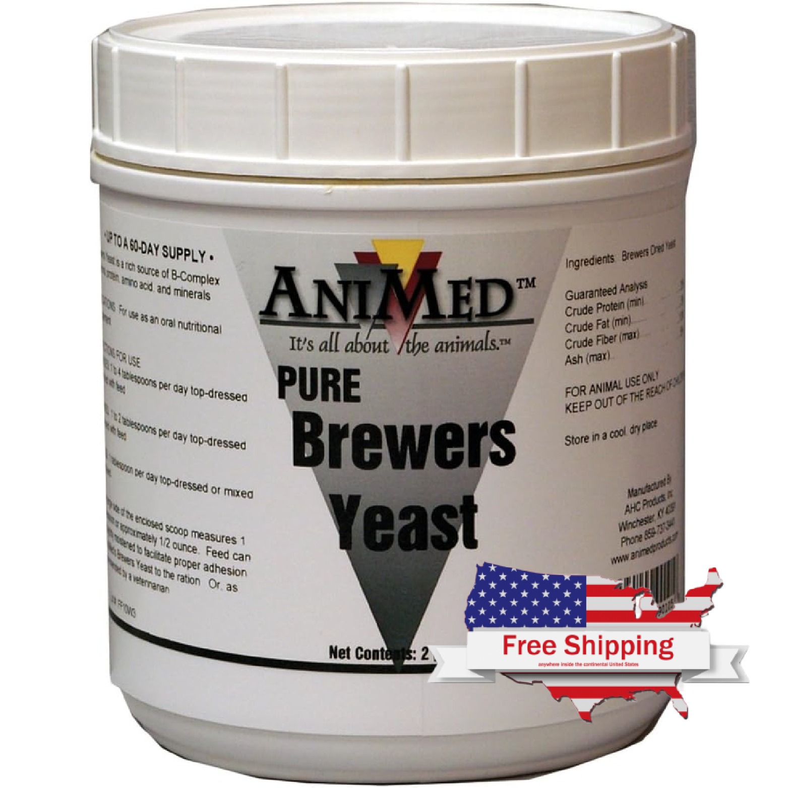 AniMed Brewers Yeast for Dogs & Horses