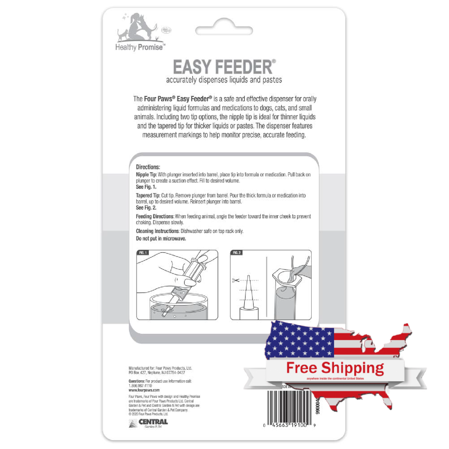 Syringe Feeders Directions