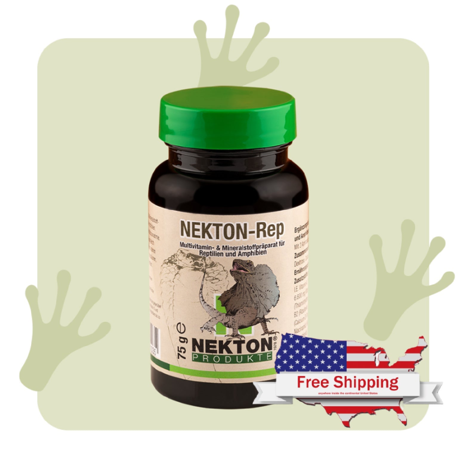 NEKTON-Rep | High-Potency Multivitamin Supplement for Reptiles & Amphibians – Supports Skin, Growth & Vitality