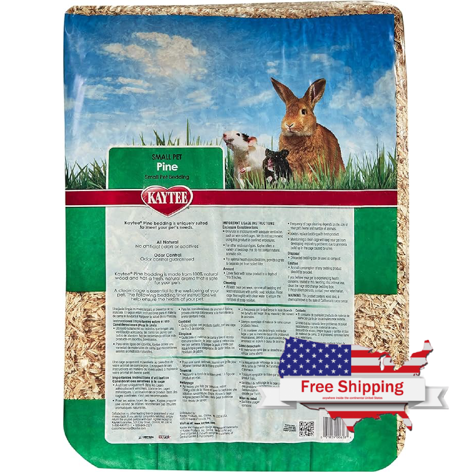 Pine Pet Litter Directions