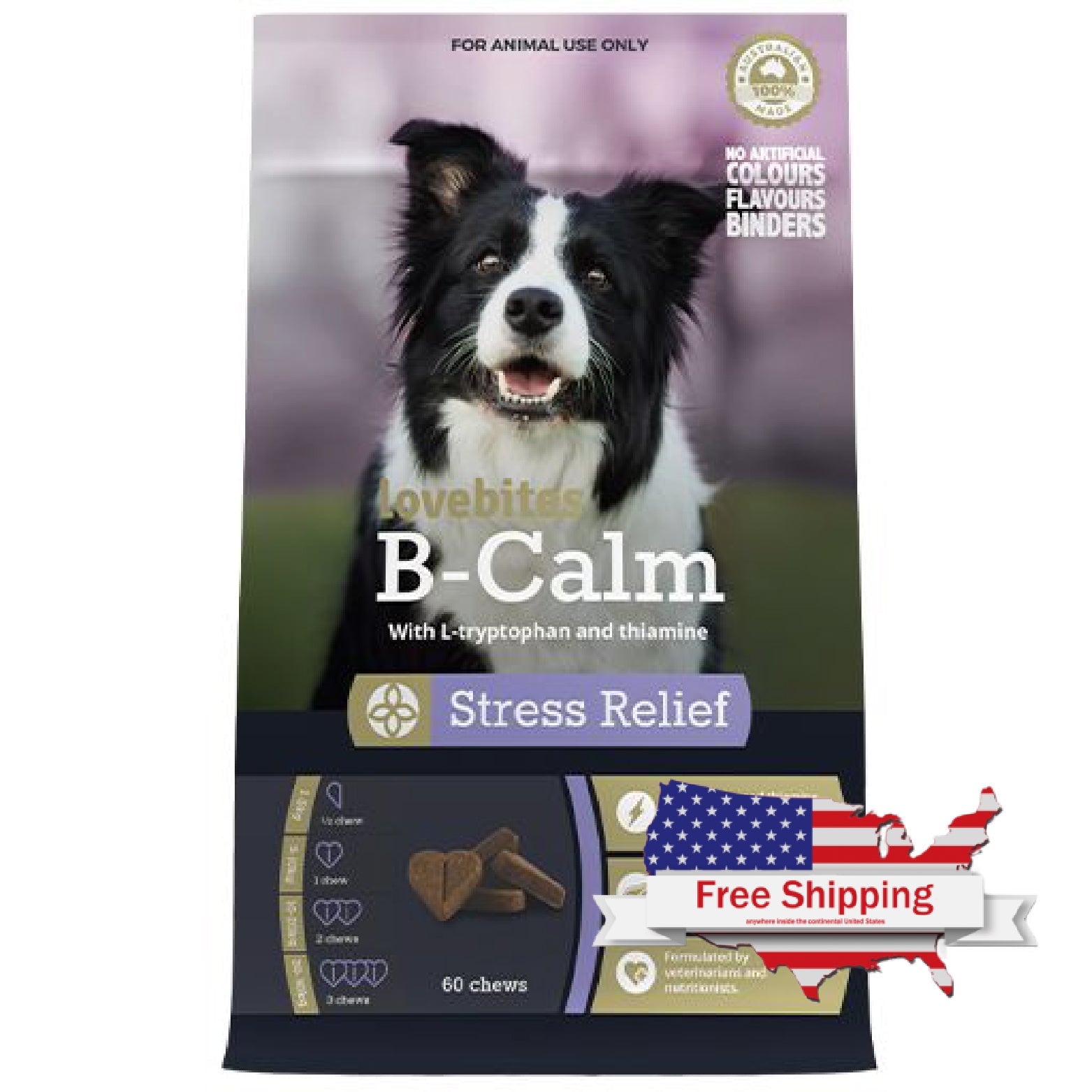 Lovebites B-Calm Chews (Vetafarm)