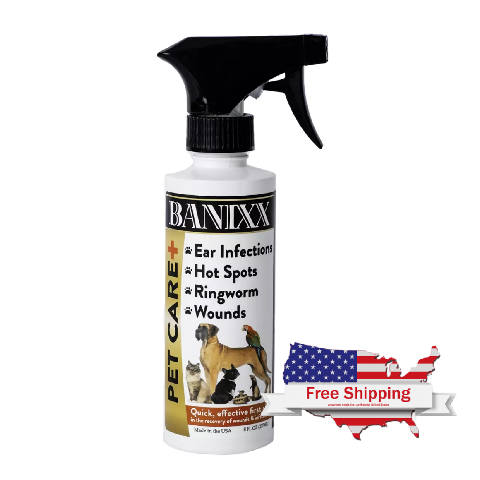 Banixx Fungal & Bacterial Infections Pet Care