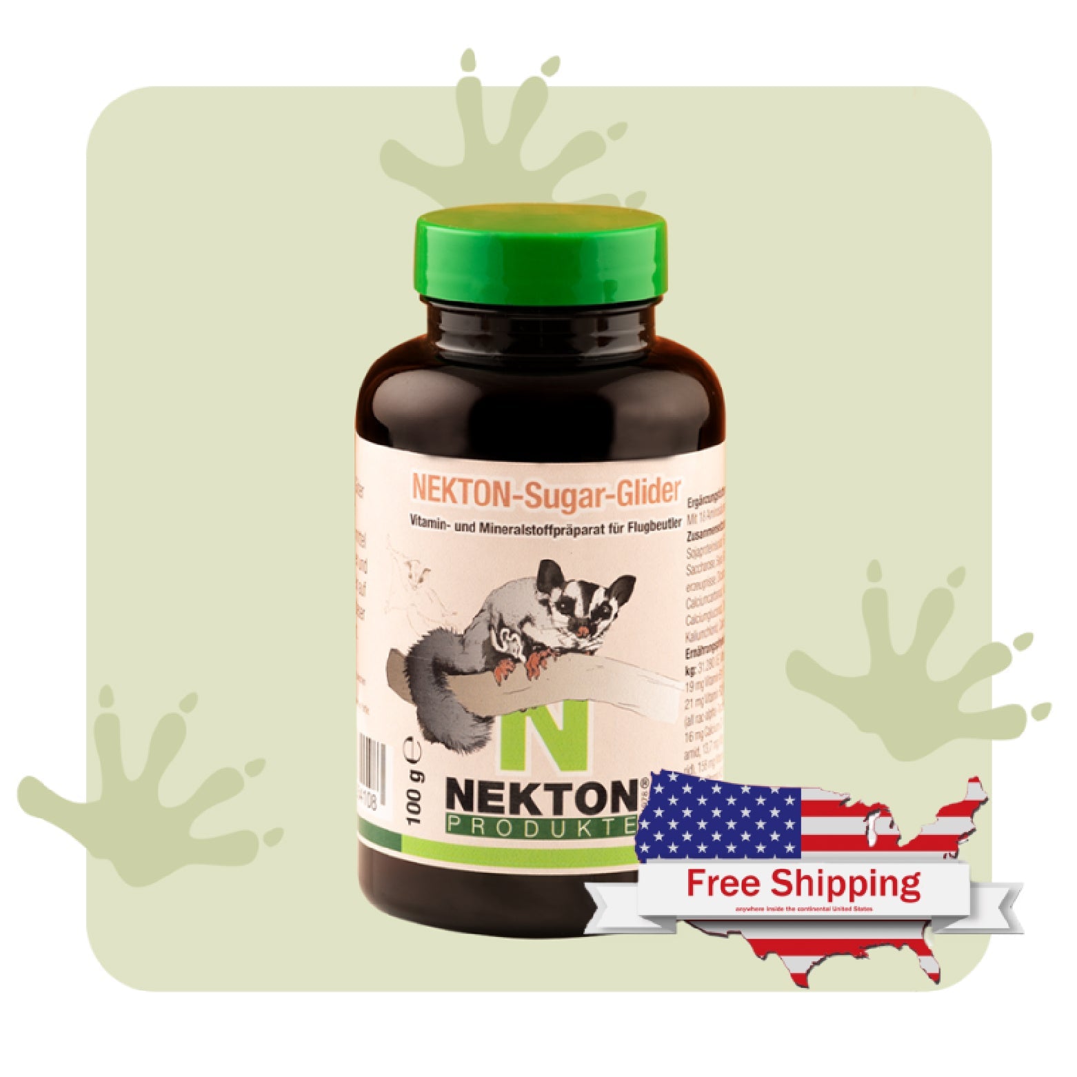 NEKTON-Sugar-Glider | Vitamin & Mineral Supplement for Sugar Gliders – Supports Balanced Nutrition & Vitality